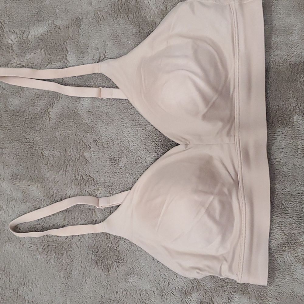 Tommy John second skin triangle bralette - size small, beige